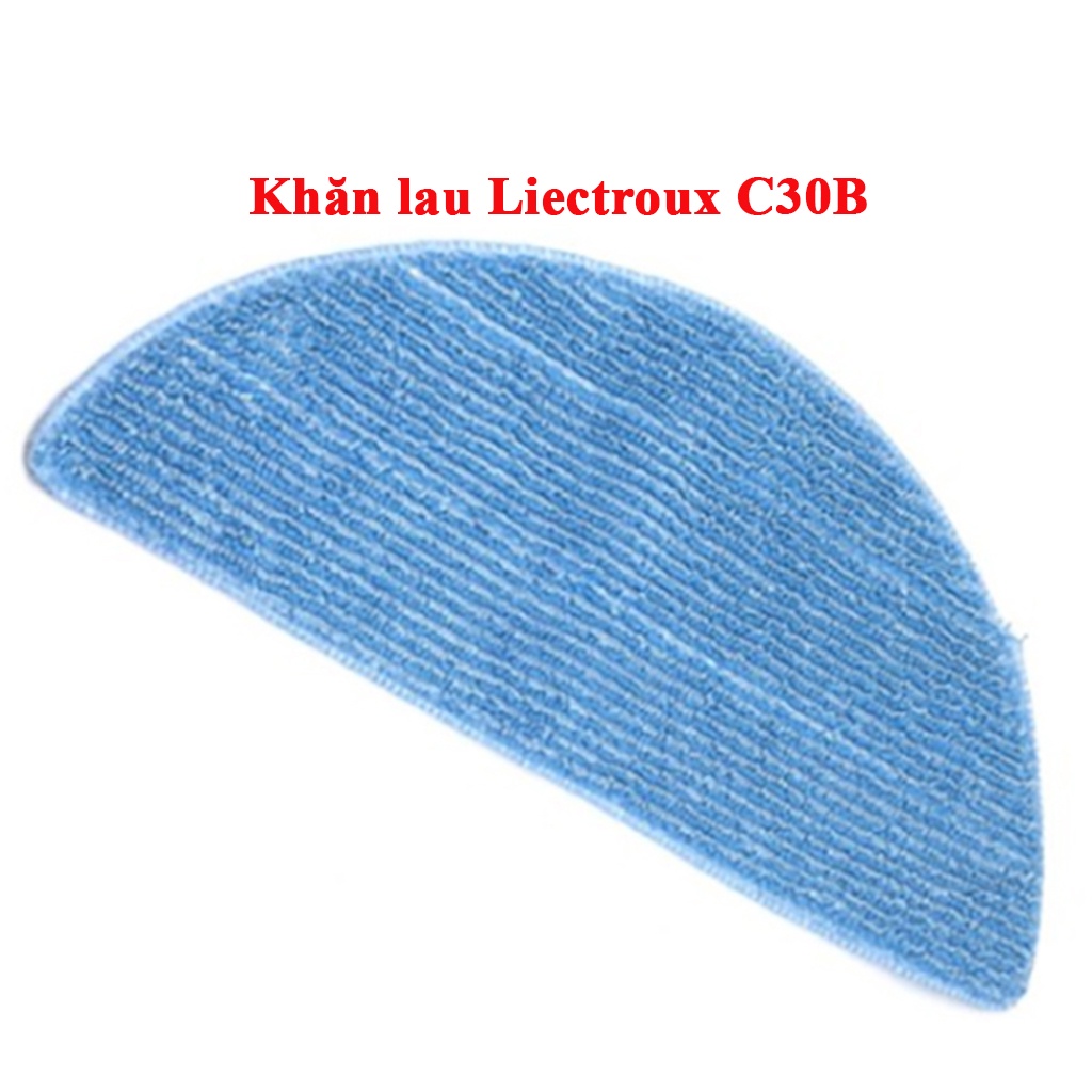Phụ kiện khăn lau, giẻ lau, thảm lau robot hút bụi Liectroux C30B
