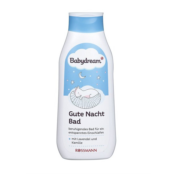 Sữa tắm BabyDream Gute nacht bad Nội địa Đức Giúp bé ngủ ngon