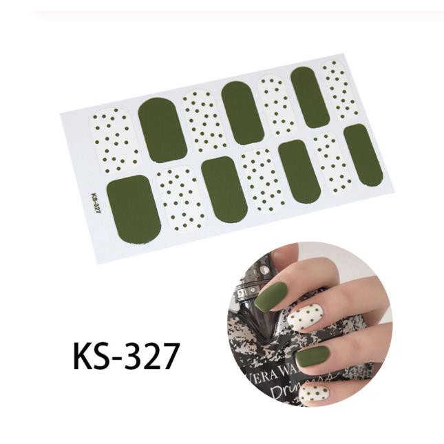 Miếng dán móng tay Nghệ thuật Phong cách Hàn Quốc Stickers Nails Wraps