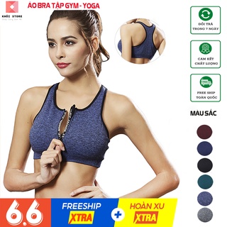 Áo ngực tập gym, yoga nâng ngực thể thao khói store - k114