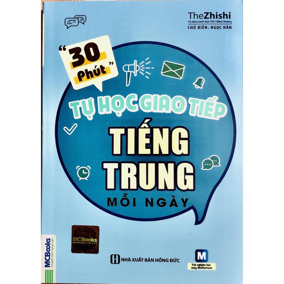 Sách - 30 Phút Tự Học Giao Tiếp Tiếng Trung Mỗi Ngày