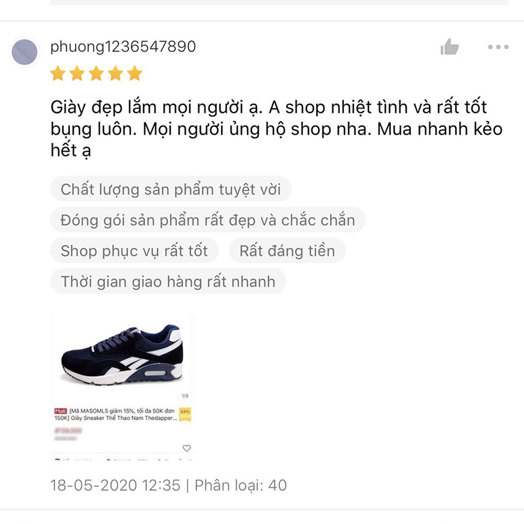 Giày thể thao sneaker nam THEDAPPERMAN TDM861 vải kết hợp da lộn, ma sát tốt