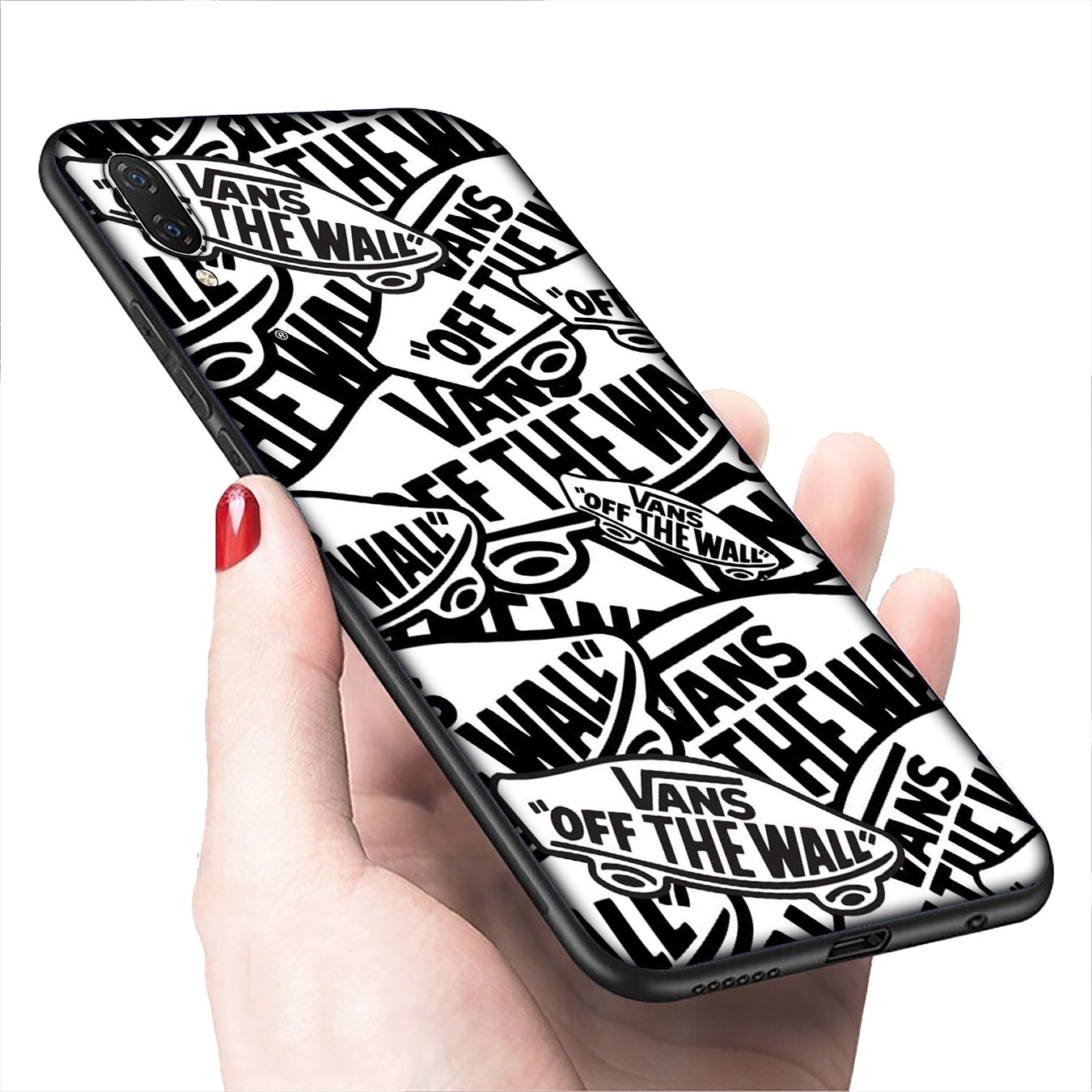 Soft Silicone iPhone 11 Pro XR X XS Max 7 8 6 6s Plus + Cover VANS Fashion Phone Case