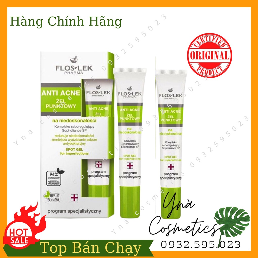 Chấm Mụn FLoslek - Kem Dưỡng FLoslek