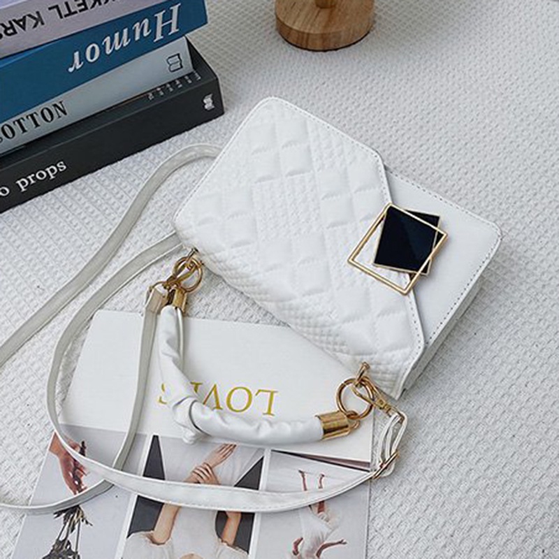 Túi Đeo Chéo Dáng Vuông Nhỏ Phong Cách Hàn Quốc Thời Trang Cho Nữ