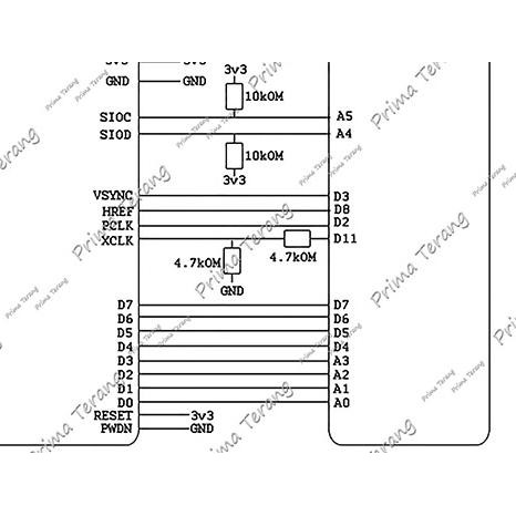 Mô Đun Camera Ov7670 Ov 7670 Cmos Vga Arduino 640x480