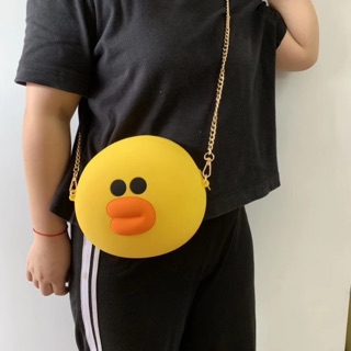 Túi Đeo Chéo đầu Vịt Vàng sally line