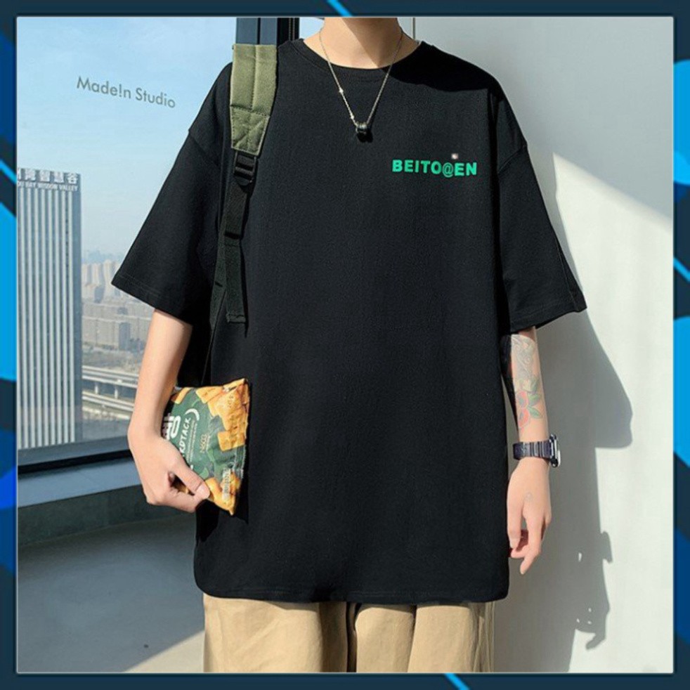 Áo Thun Tay Lỡ Form Rộng Beitoen Siêu Hot🍁 Unisex nam nữ đều mặc được | BigBuy360 - bigbuy360.vn