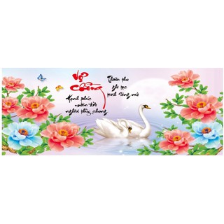 Tranh đính đá vợ chồng-dd9011