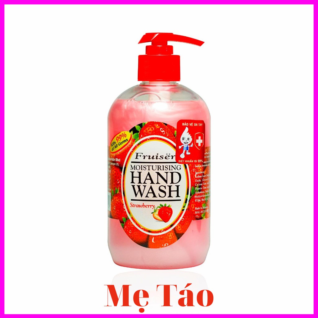 Nước rửa tay fruiser 500ml ( nhập khẩu Malaysia )