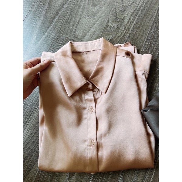 Áo SơMi Nhung Lụa
