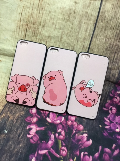 Ốp iPhone 5 /5s viền dẻo họa tiết full nổi 4D siêu kute