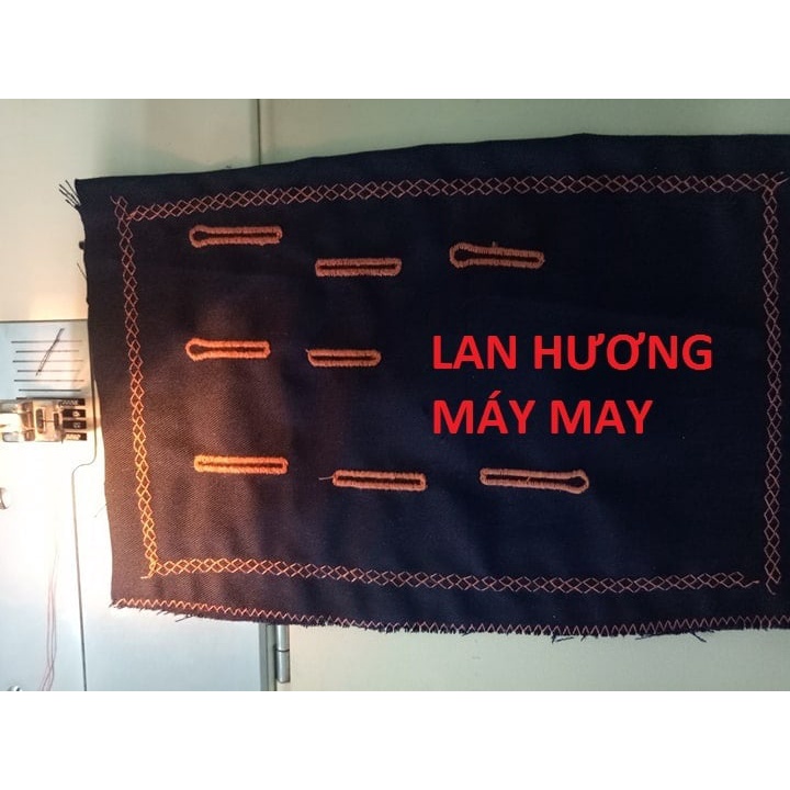 Máy May Nhật Thùa Khuy Cực Đẹp Riccar 1000 và 303- Thùa Khuy Áo Dạ, Vét, Măng Tô - Máy Khỏe- Thùa Được Vải Dày