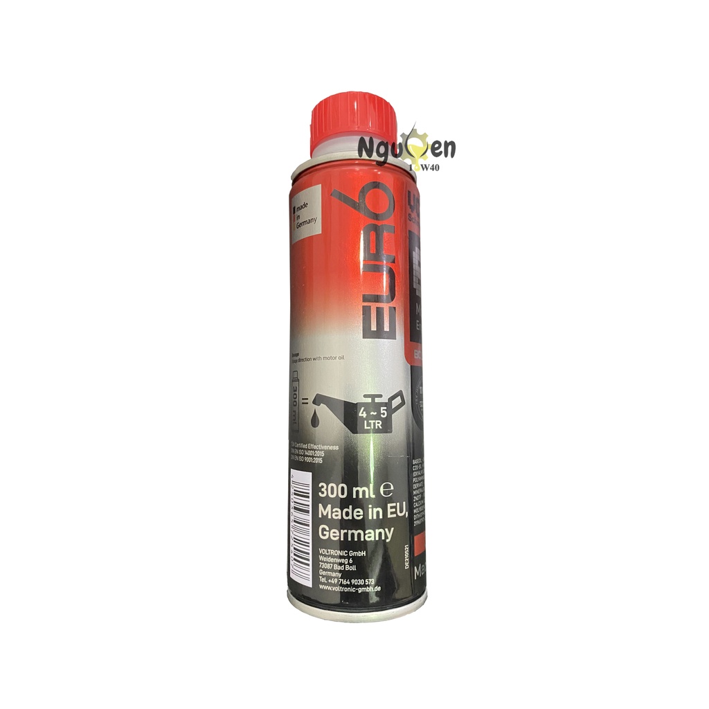 Phụ gia nhớt Voltronic E59 phủ Ceramic bảo vệ động cơ 300ml