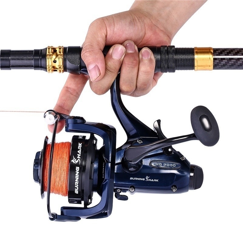 Sougayilang Fishing Reels 13+1BB Spinning Fishing Reel Right Left for Bass Trout Carp Trolling Fishing