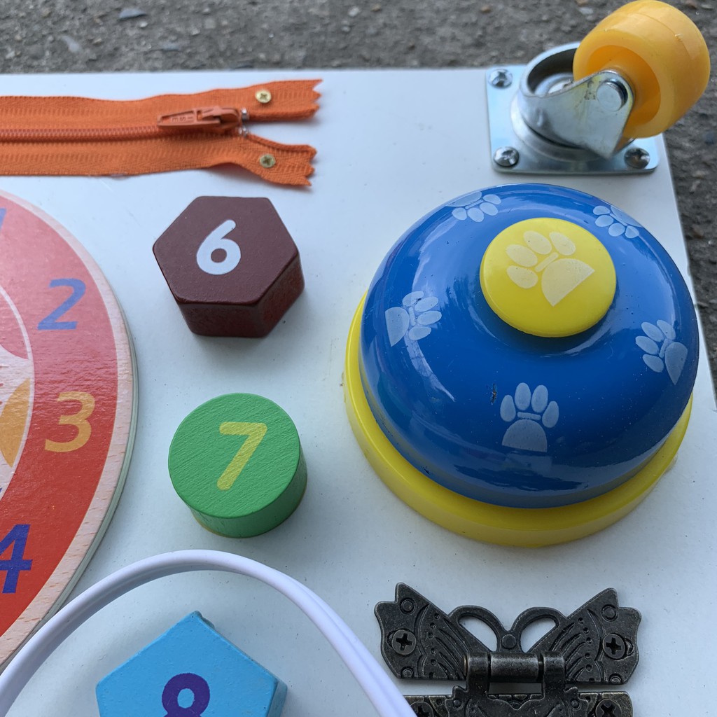 Bảng Bận Rộn Busy Board Benrikids BR02 Giúp Bé Rèn Luyện Kỹ Năng Tự Lập Sớm