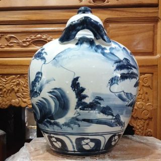Bình ngâm r.ượu sứ bát tràng 10 lít