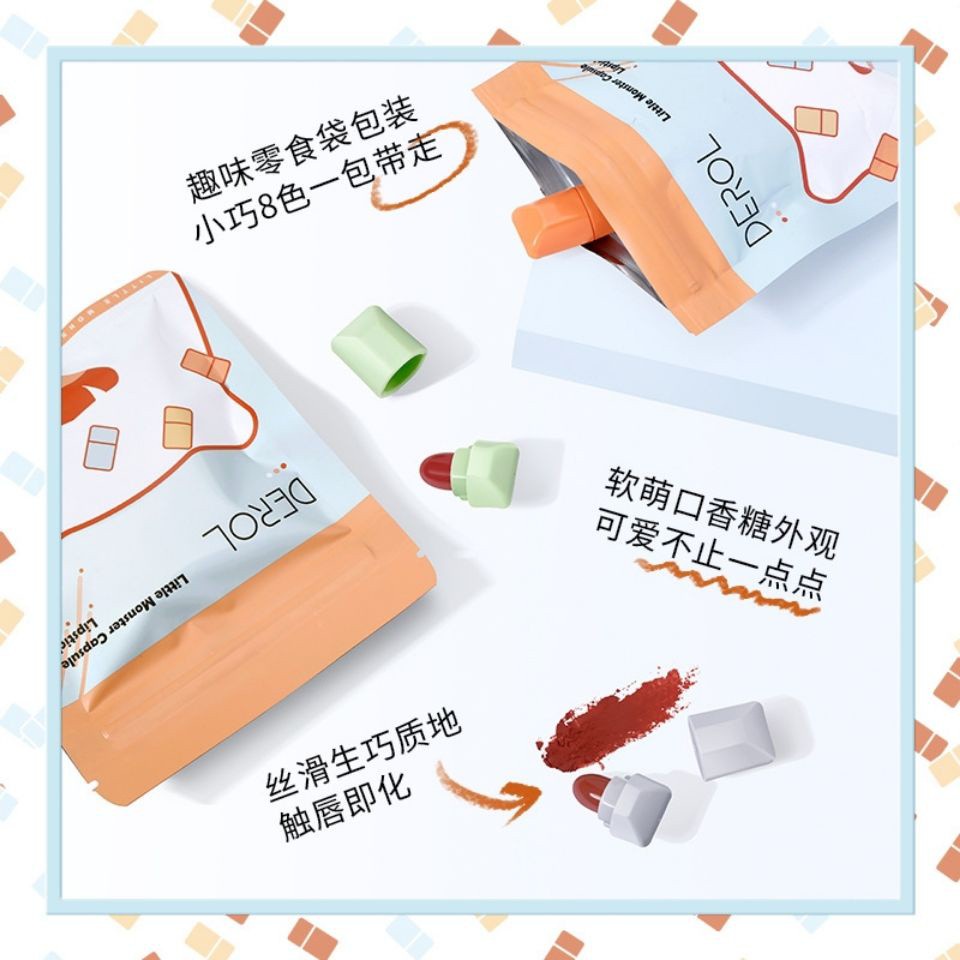 (Hàng Mới Về) Son Môi Derol Màu Sắc Ngọt Ngào Dễ Lên Màu | BigBuy360 - bigbuy360.vn