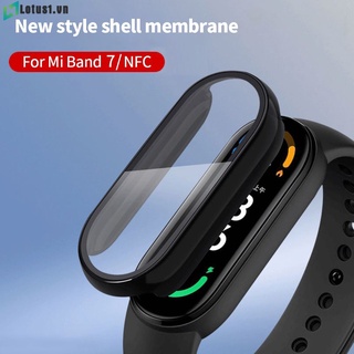3D Tấm Bảo Vệ Màn Hình Full Cover Có Kính Cường Lực Dành Cho Xiaomi Mi Band 7 【Lotus. Fr】