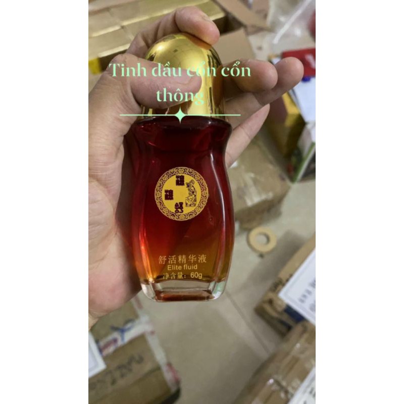 Tinh chất dầu xoa lăn giảm tê mỏi - Cổn cồn thông chính hãng