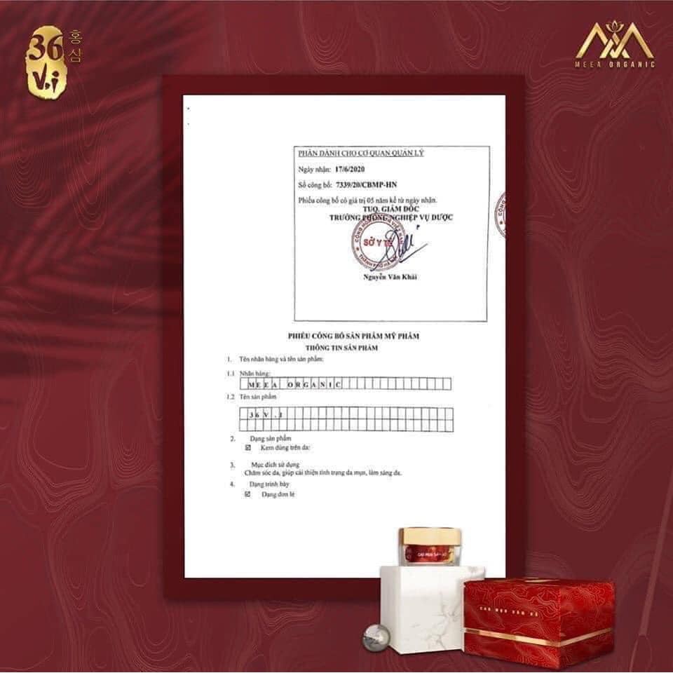 [CHUẨN AUTH] Cao Mụn Sâm Đỏ 36 Vị