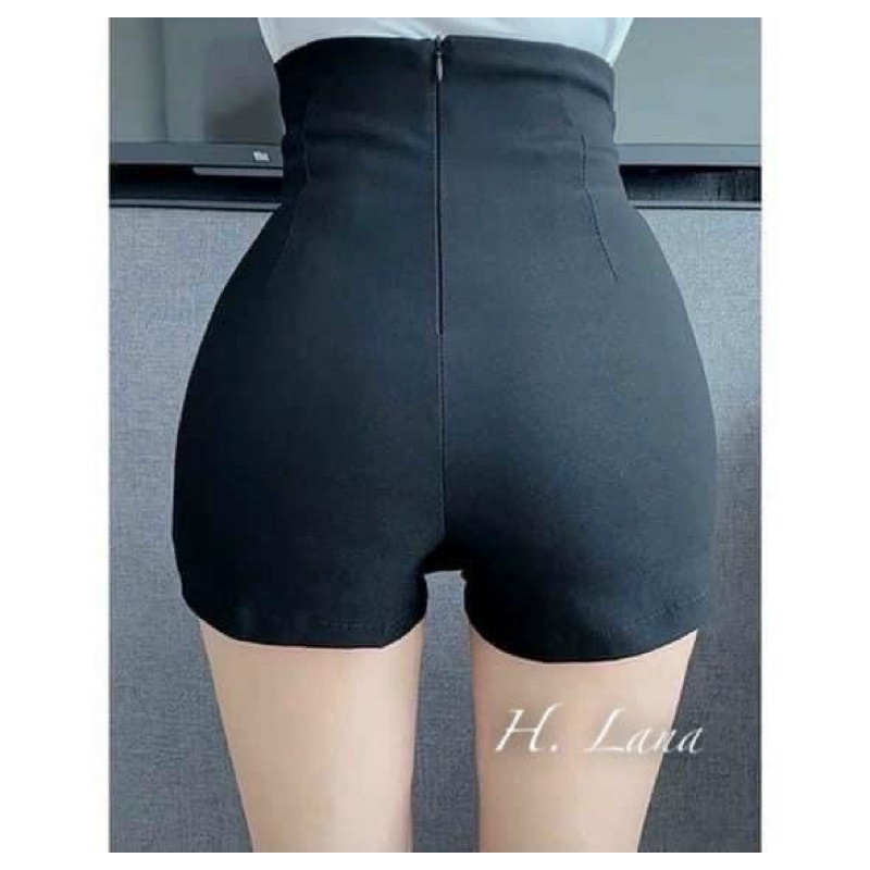 Quần short cạp cao chất umi co giãn ! Quần idol !