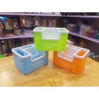 Hộp đựng bút, điều khiển, vật dụng ISEO Nhật Bản nhựa PET không gây độc hại, bền, nhẹ, dày dặn