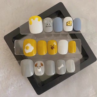 Nailbox thiết kế🏵️🏵️🏵️FREESHIP🏵️🏵️🏵️ Móng úp sở thú - A124