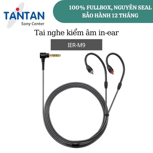 Tai nghe kiểm âm in-ear Sony IER-M9-Loa siêu thanh tweeter-Bộ màng loa BA mang thiết kế nguyên bản của Sony