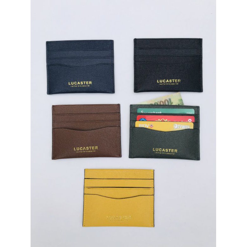 ví card da thật cao cấp,ví đựng thẻ công sở phong cách hiện đại TV017Bh2 năm có hộp sang trọng