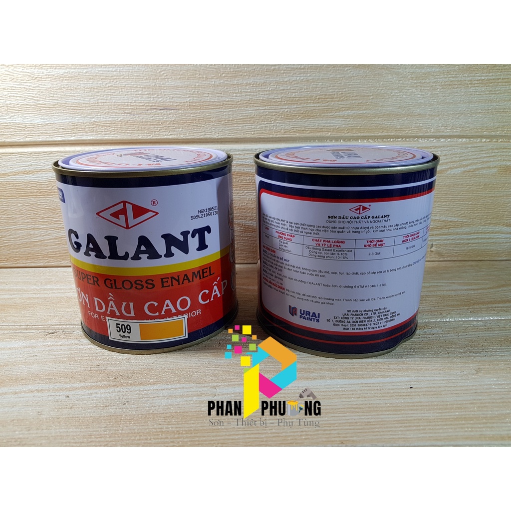 SƠN DẦU CAO CẤP GALANT_ NHIỀU MÀU_800ML
