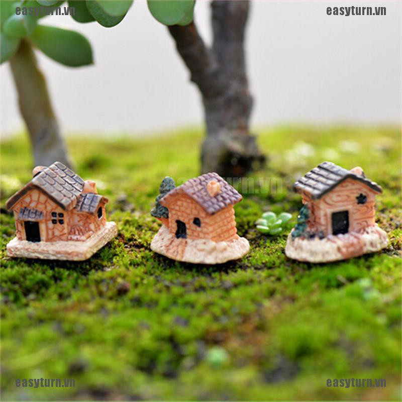 3 Mô hình ngôi nhà mini trang trí sân vườn đẹp mắt