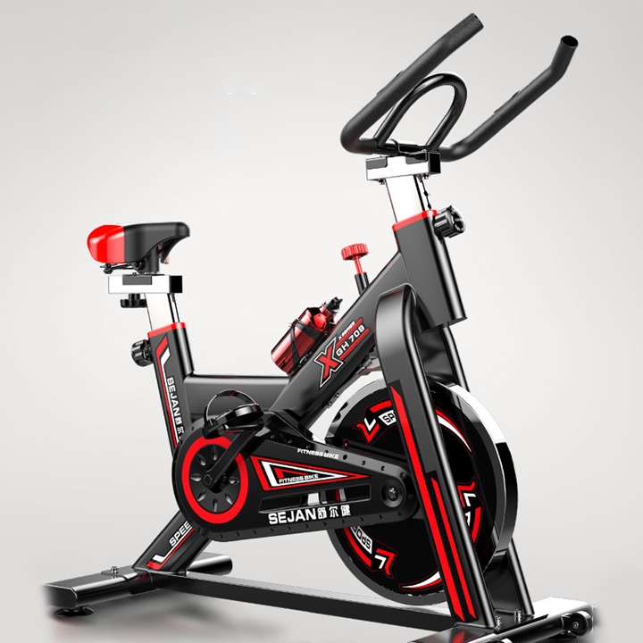 Máy Tập Xe Đạp Thể Dục,Gym Fitness Tại Nhà Nhỏ Gọn,Có Đồng Hồ Cảm Biến,Khung Thép Chống Gỉ,Bảo Hành 2 Năm
