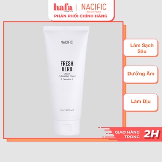 Sữa Rửa Mặt Tạo Bọt NACIFIC Fresh Herb Origin Cleansing Foam Calendula 150ml