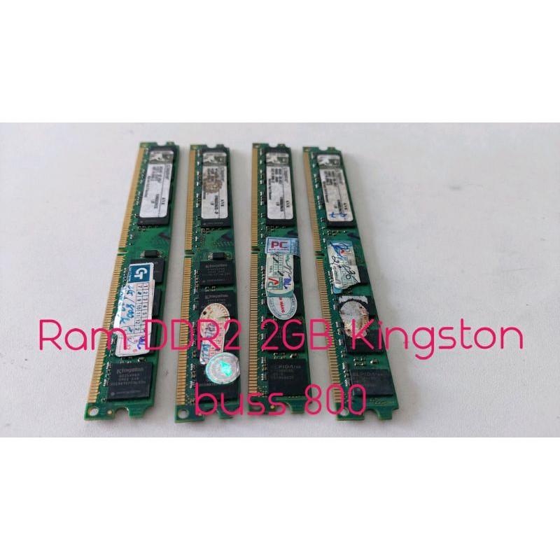 Ram ddr2 2gb buss 800 zin chính hãng tháo máy ok