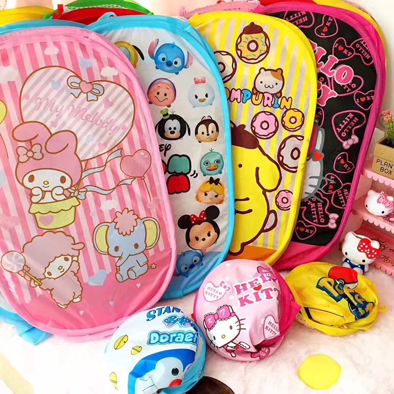 Giỏ Đựng Đồ Giặt Hình Hello Kitty Dễ Thương