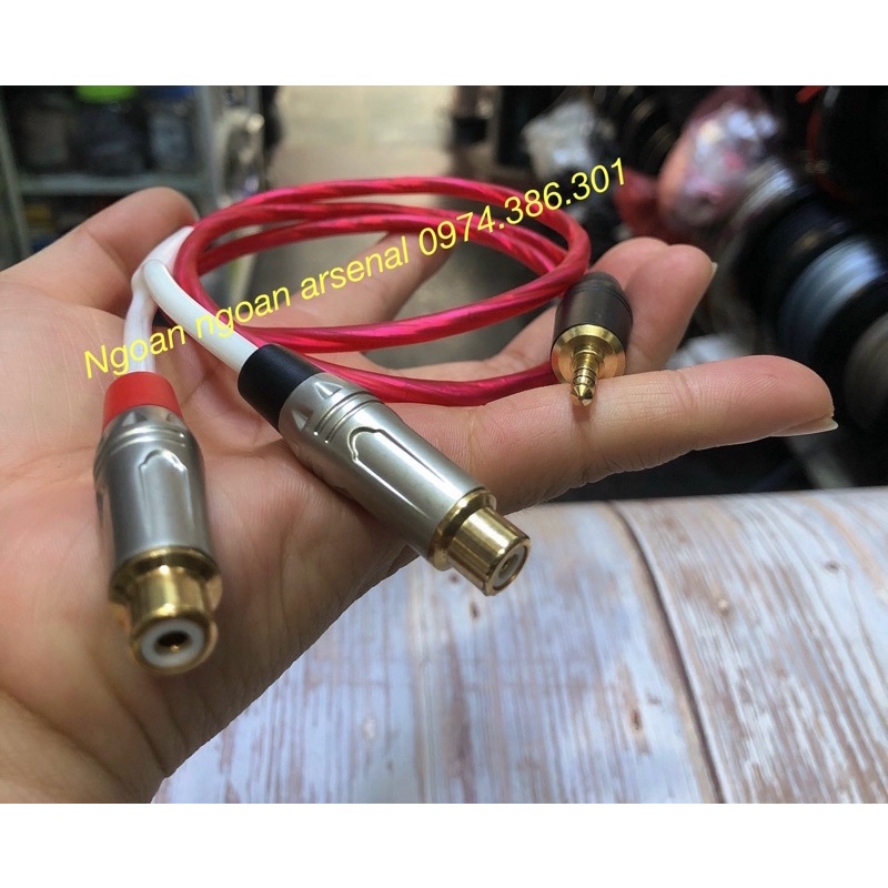 Dây chia 3.5 ra 2 hoa sen âm  hàng chất lượng. báo giá 1 dây