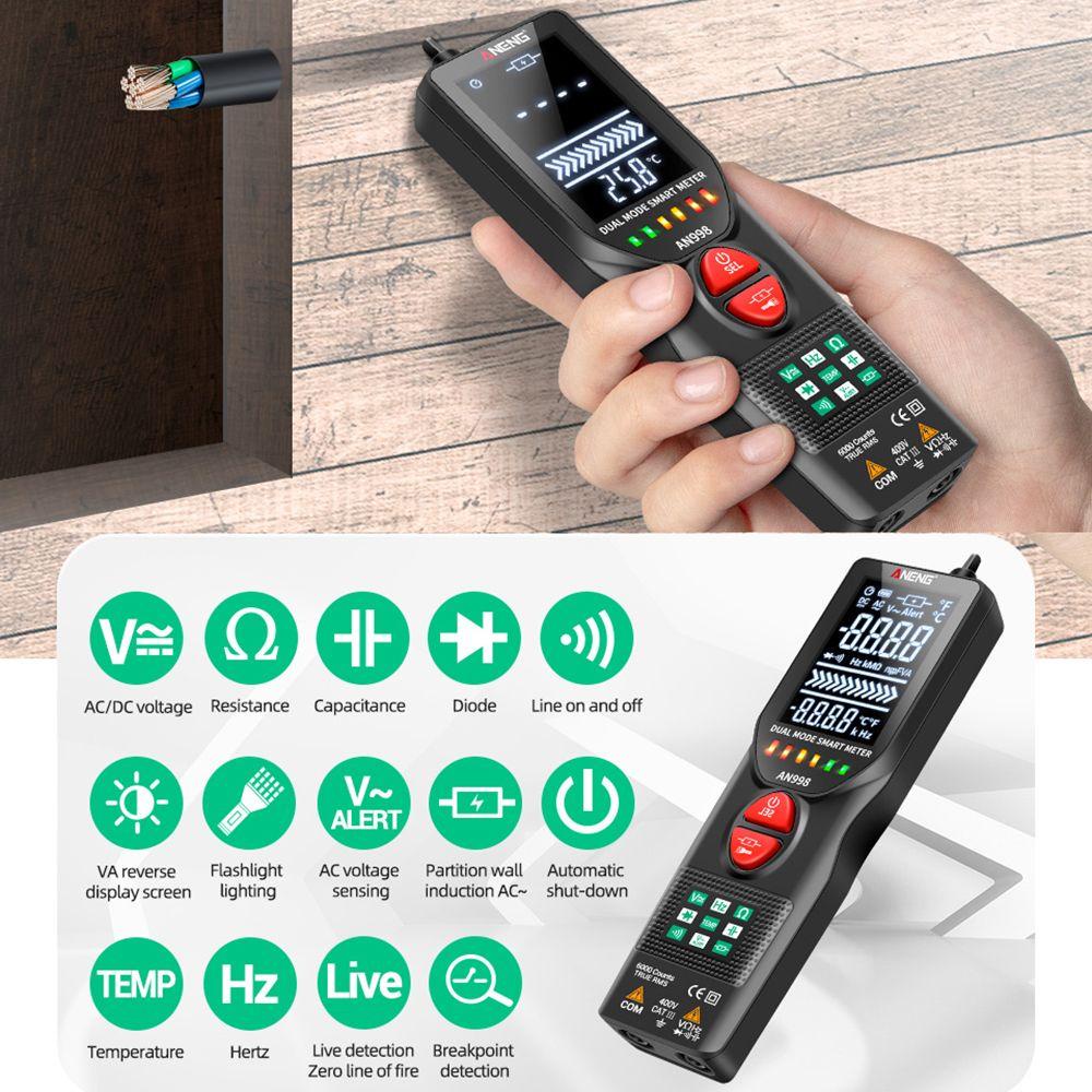 Đồng Hồ Vạn Năng Kỹ Thuật Số Thông Minh ANENG AN998 6000
