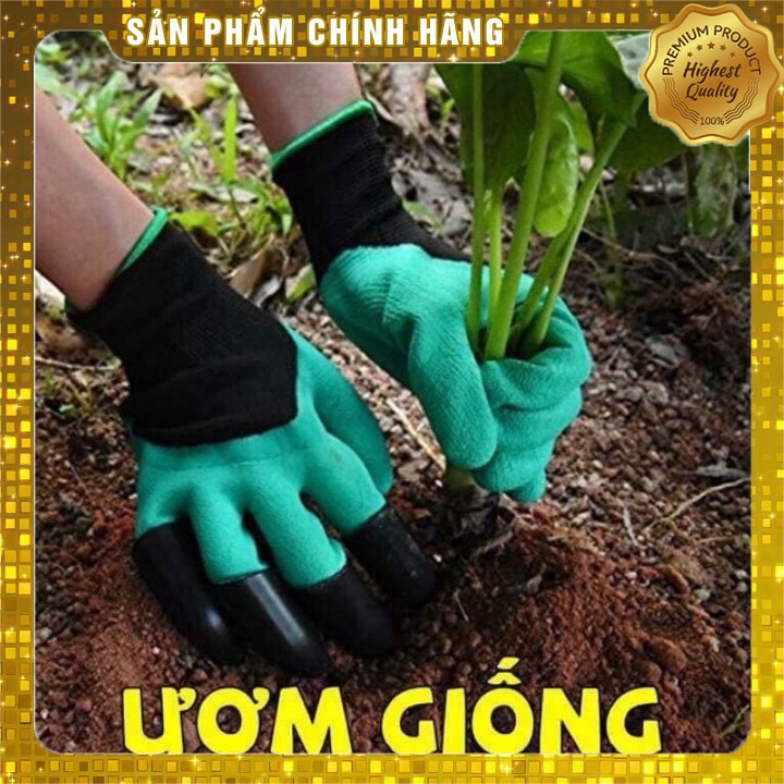 GĂNG TAY LÀM VƯỜN CHUYÊN DỤNG (BỚI ĐÂT, NHỔ CỎ, TRỒNG CÂY)