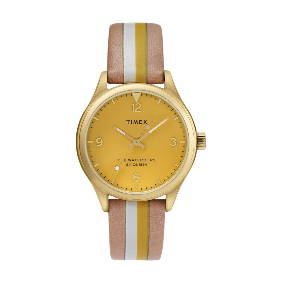 Đồng hồ Nữ Timex Waterbury Traditional 34mm - TW2T26600 Dây Da - Chính Hãng
