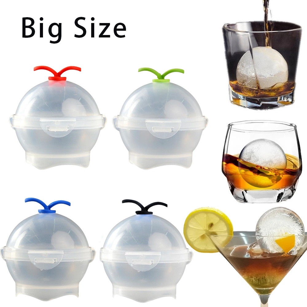 Khuôn Làm Đá Viên Hình Tròn Lỗ Đơn 5CM Tiện Dụng Cho Nhà Bếp