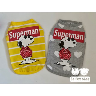 [Có sẵn] Ao ba lỗ superman cho chó/mèo
