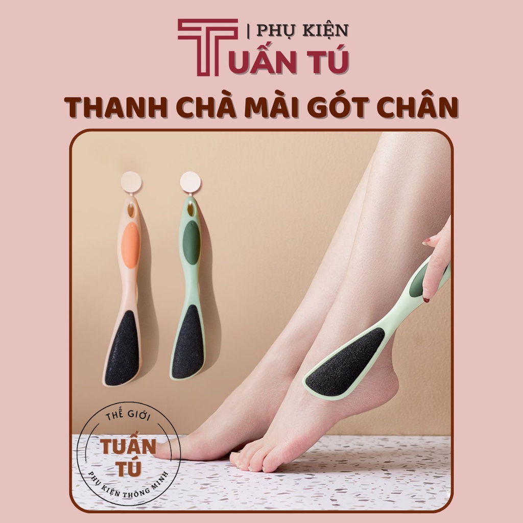 Thanh chà mài gót chân dụng cụ cây mài gót chân tẩy tế bào chết hiệu quả - Tuấn Tú Office Store