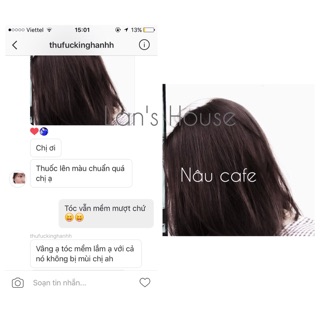 (Nâu cf ) Thuốc nhuộm tóc