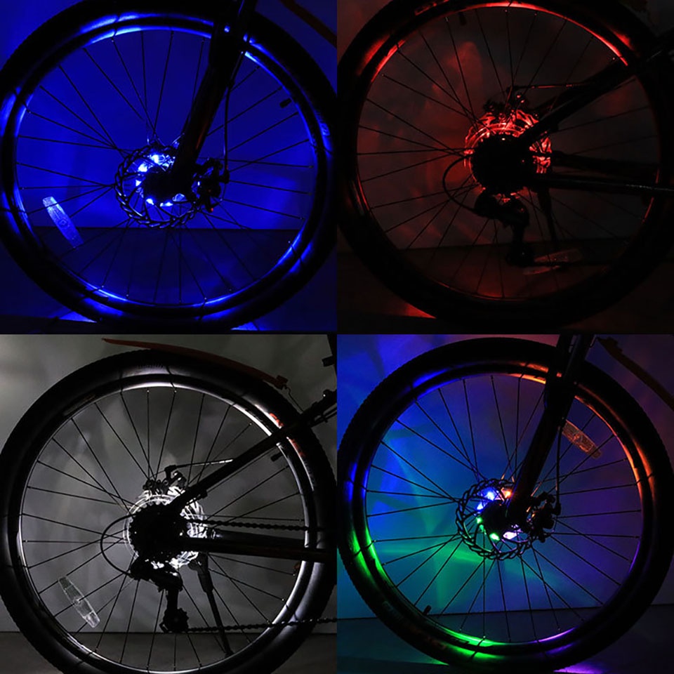GTUBIKE HOT WHEELS Đèn LED Gắn Bánh Xe Đạp GTUBIKE Có Thể Sạc Lại Bằng Cổng USB Tiện Dụng