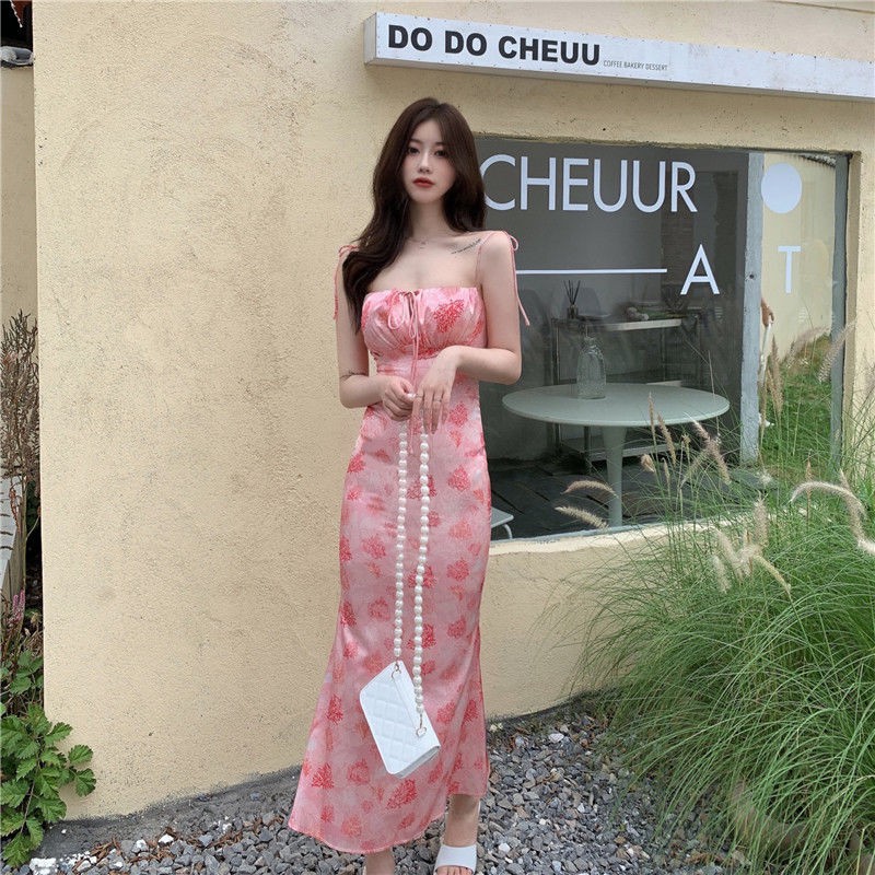 Đầm Hoa Ôm Dáng Thời Trang Dành Cho Nữ | BigBuy360 - bigbuy360.vn