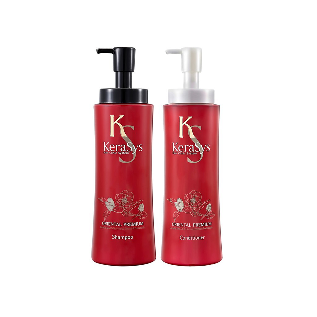 Dầu Gội - Xả Phục Hồi Những Vùng Tóc Bị Hư Tổn Kerasys Oriental Premium Hàn Quốc 600ml