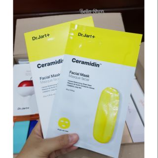 Gói Mặt Nạ Viên Thuốc Màu Vàng Dr.Jart +  Ceramidin Facial Sheet Mask