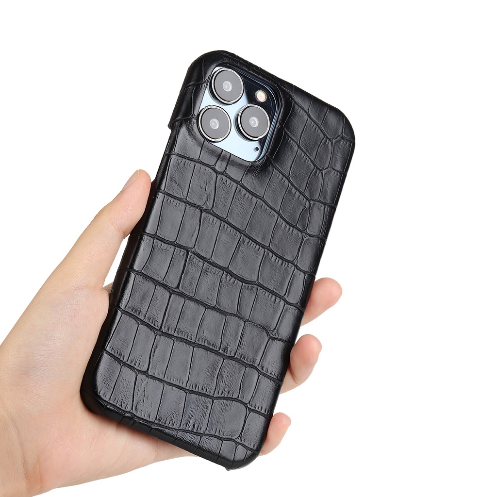 Bao Da Điện Thoại Họa Tiết Da Cá Sấu Cho iphone 15 12 11 13 14 pro max 15 plus 13 XS Max XR X XS Ốp