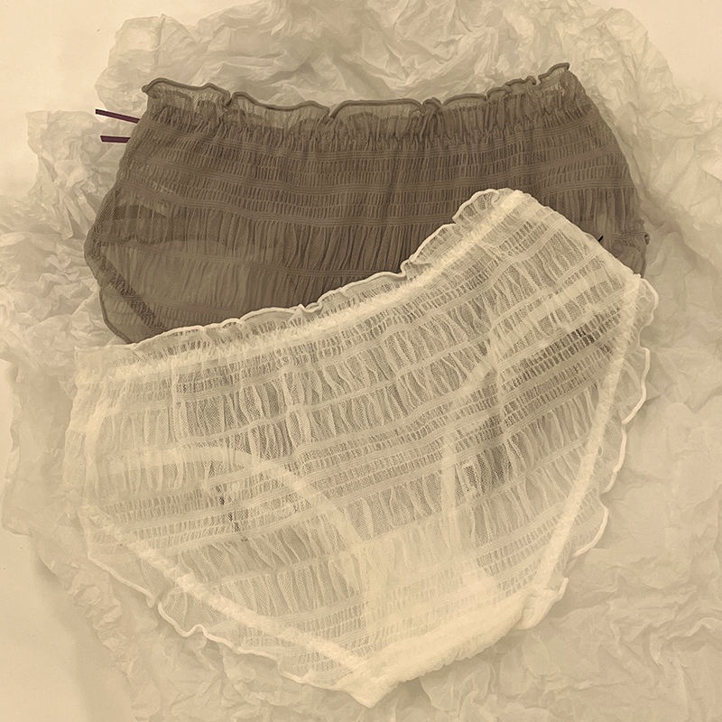 Quần Lót Ren Trong Suốt Không Đường May Quyến Rũ Cho Nữ